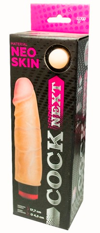 Вибромассажёр COCK NEXT-17,7 см