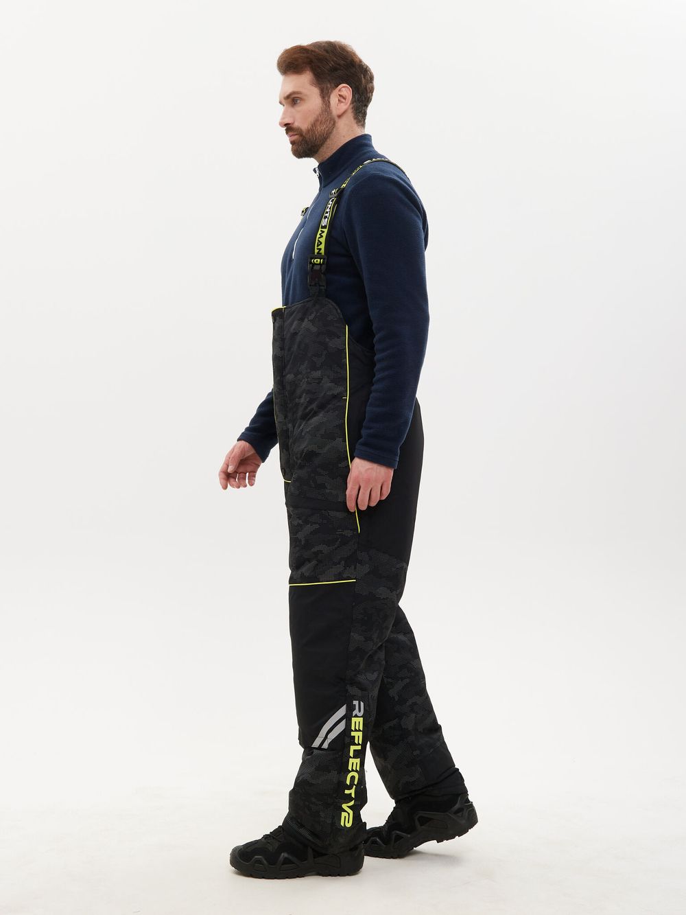 Костюм зимний Siberia Reflect V2 ткань Breathable Reflex Membrane цвет Черный