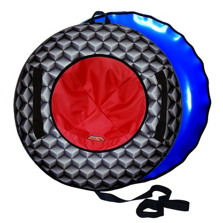 Сноутьюб V76 АНАНАС большой с сидением 91 см