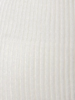 Белая шапка детская бини на осень