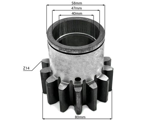 Звездочка приводная сцепления Z-14 Anna