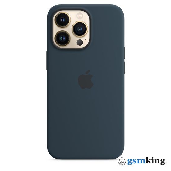 Apple Silicone Case with MagSafe iPhone 13 Pro Abyss Blue «Синий омут» MM2J3ZE/A