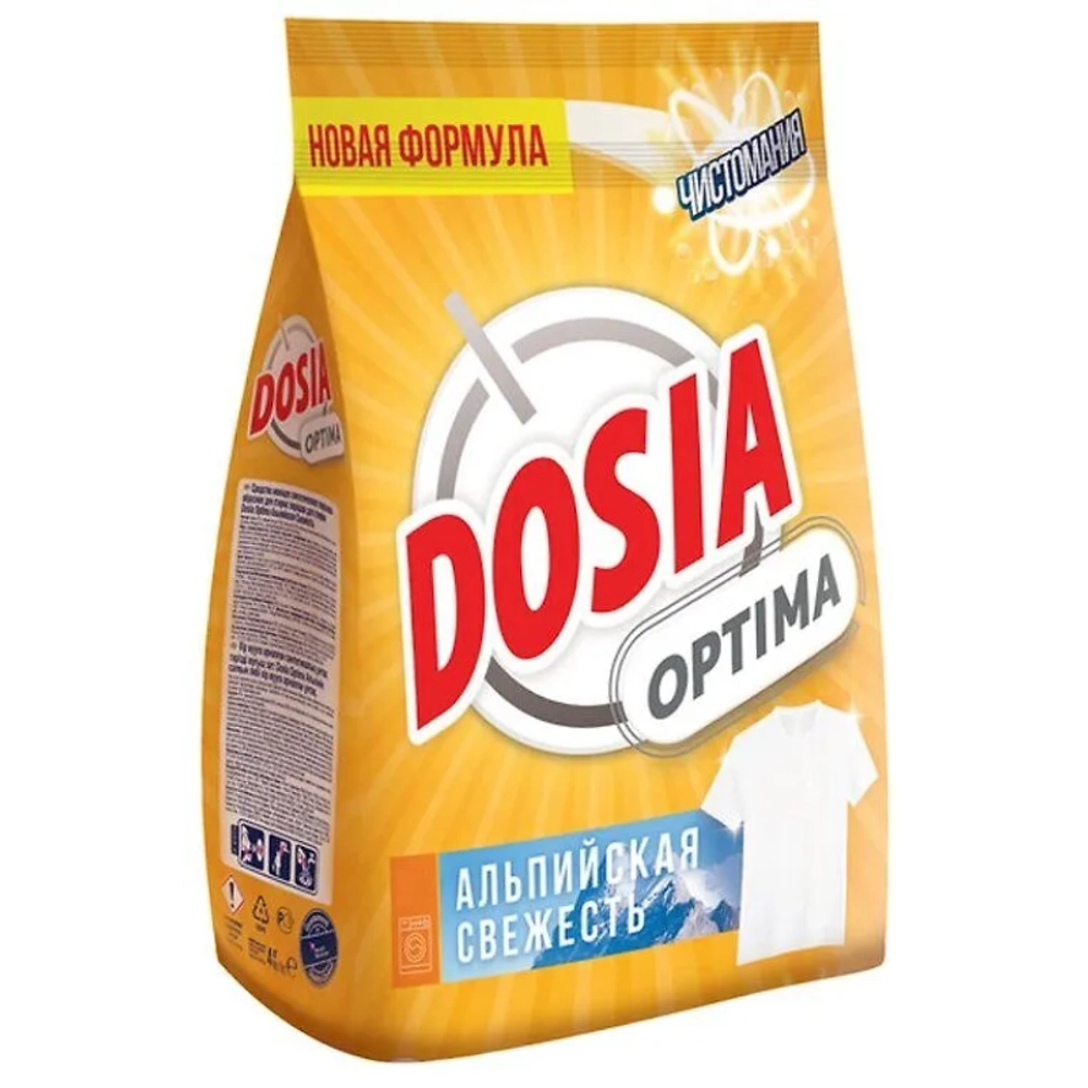DOSIA OPTIMA стиральный порошок Альпийская свежесть 1,2кг