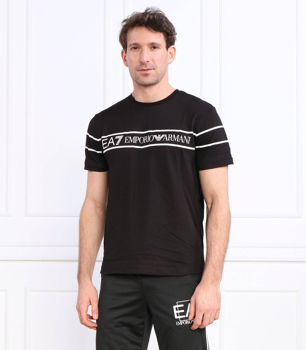 футболка EA7 - черный(3RPT46 PJ02Z)