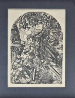 Жан Дюве."Он был облачён в облако, вокруг головы его была радуга..."