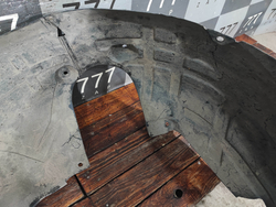 Подкрылок передний левый Changan UNI-V 22-нв Б/У Оригинал 5512111DE01