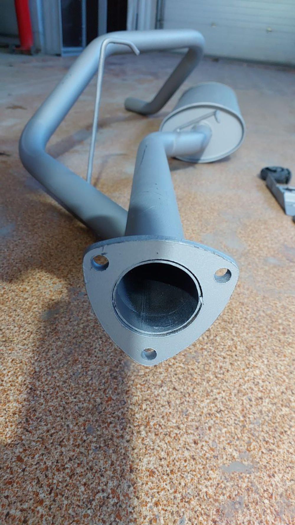 Система выхлопа под ГБО Нива Шевроле/Тревел