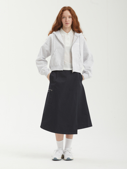 Женская Толстовка League Cropped Zip