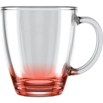 Кружка для чая 350мл. арт.2025-Н Микс Цветное дно