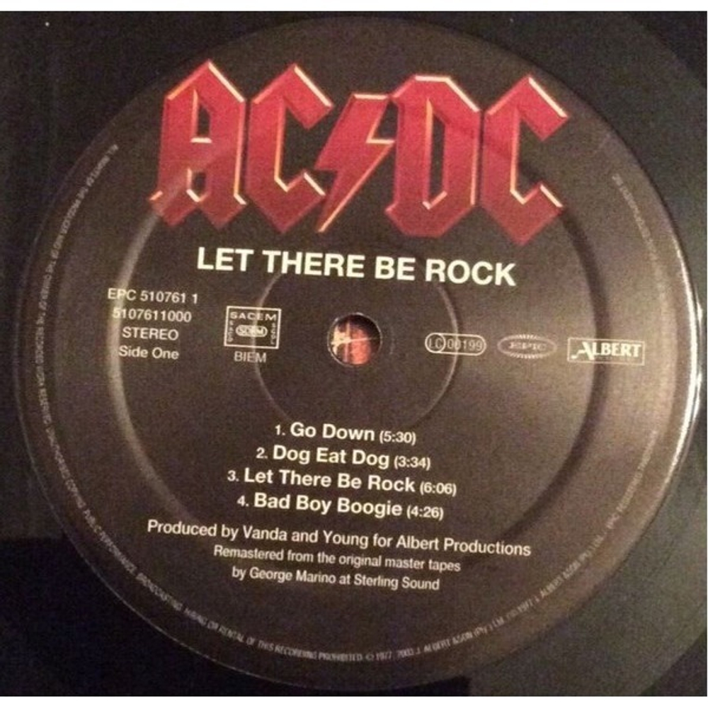 AC/DC / Let There Be Rock (LP)