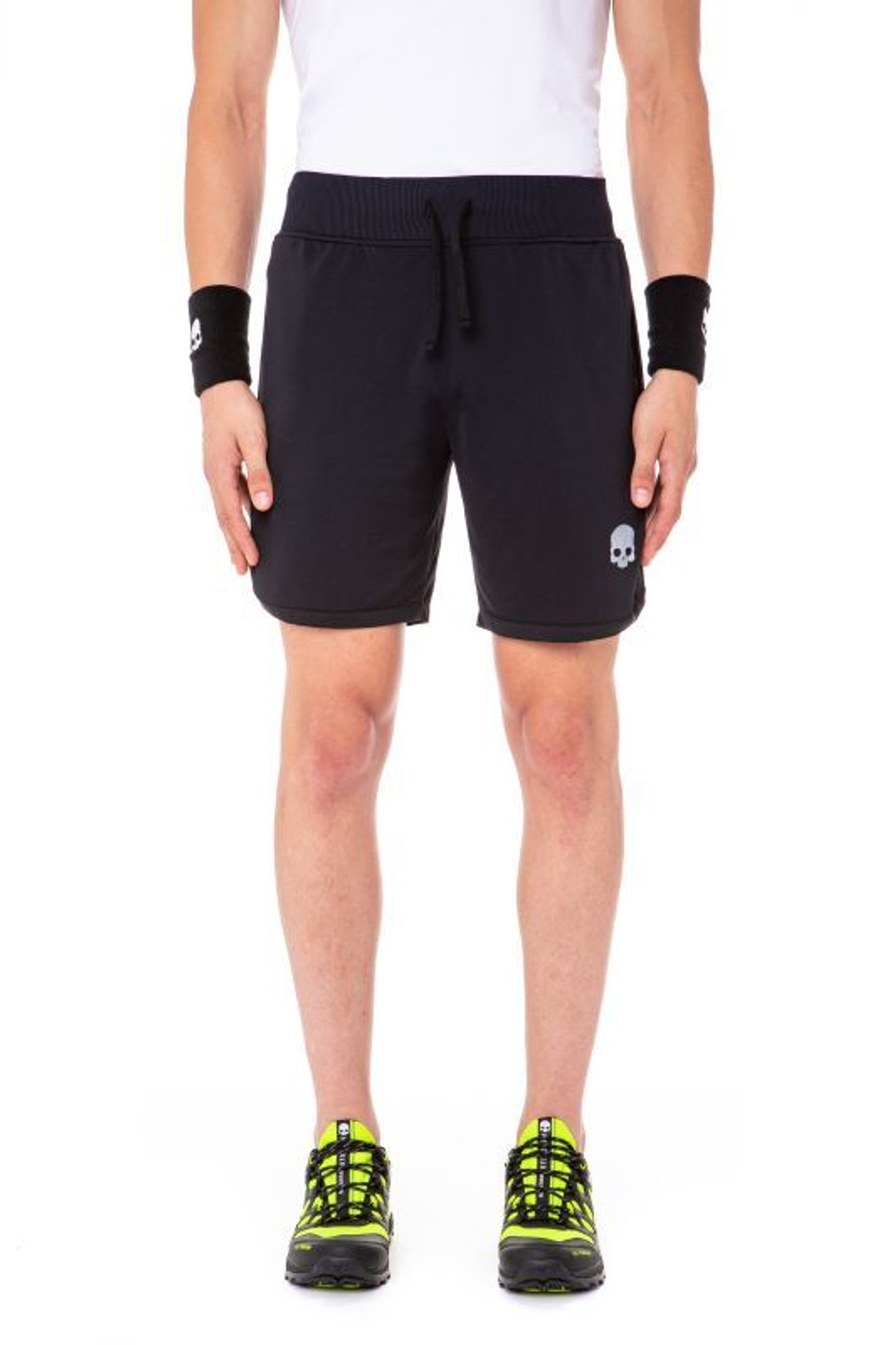 Мужские теннисные шорты Hydrogen Tech Shorts Man - черный