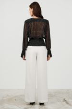 Блуза в горох