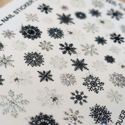 Слайдер-дизайн SPARKLE Микс с серебряными снежинками