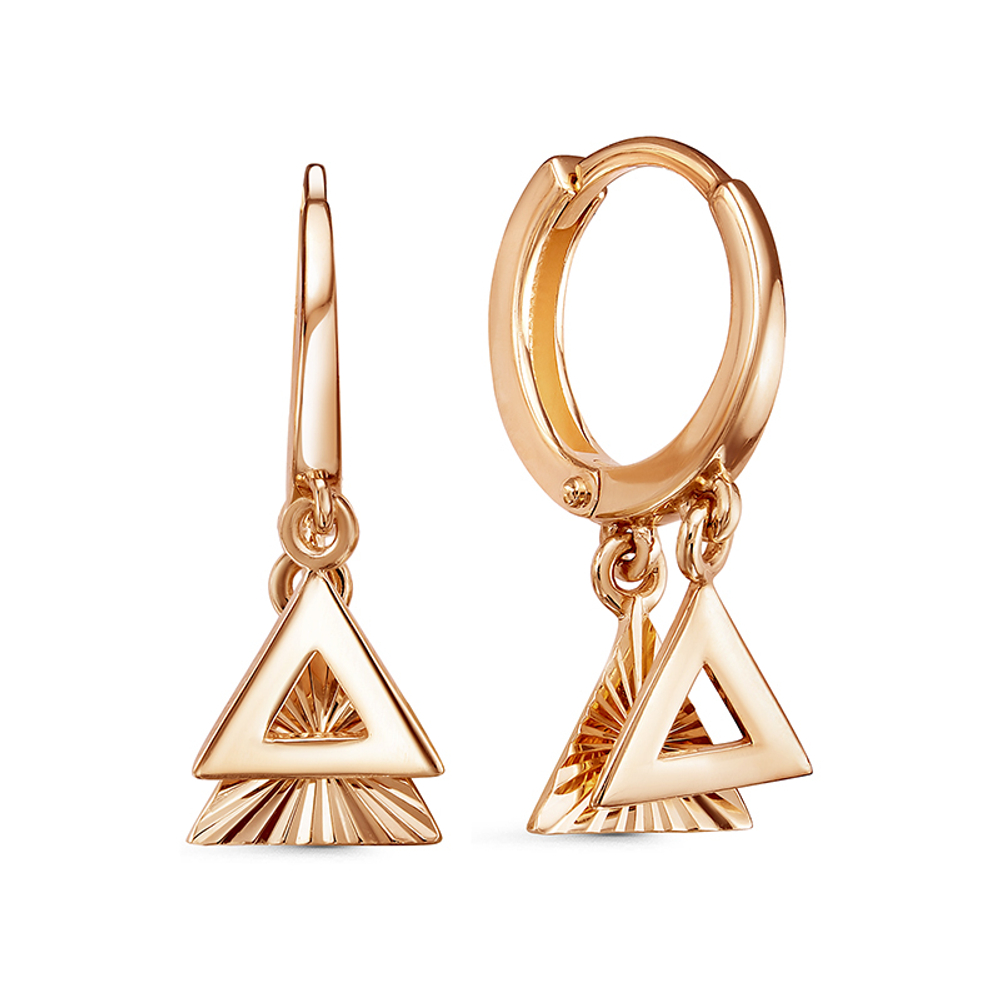 Серьги из золота 585 пробы