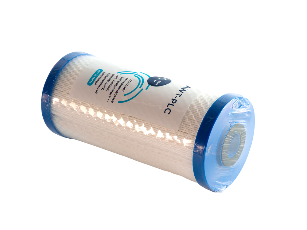 Картридж PLC-10L мульти (гофрированный полипропилен + уголь прессованный) AWT Premium (размер BB10)