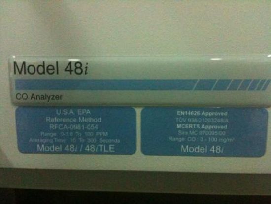 48i мод. 48i TLE, Газоанализаторы, № в ГРСИ РФ - 49459-12