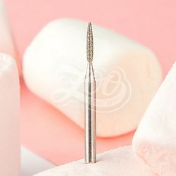 1316 Фреза алмазная пламя синяя (средняя зернистость) 1,4*8,3 мм