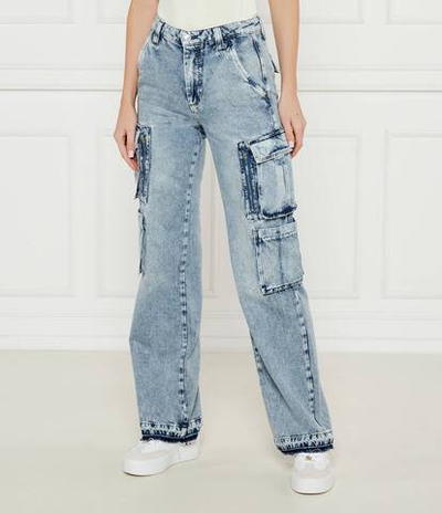 Джинсы KORI GUESS - голубой(W5RA97 D5LG1)