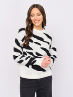 Джемпер из вискозы и хлопка