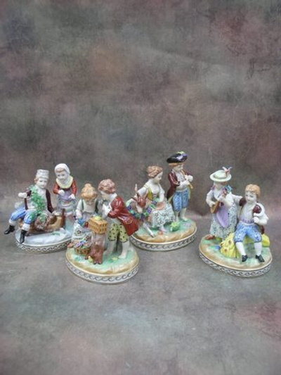 Статуэтка. Фарфор. Времена года. Dresden. Германия