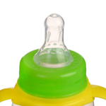 2969765 Бутылочка для кормления детская приталенная, с ручками, 150 мл, от 0 мес., цвет жёлтый МИКС