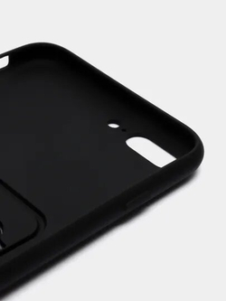 Чехол с карманом для карт на iPhone 13, Черный