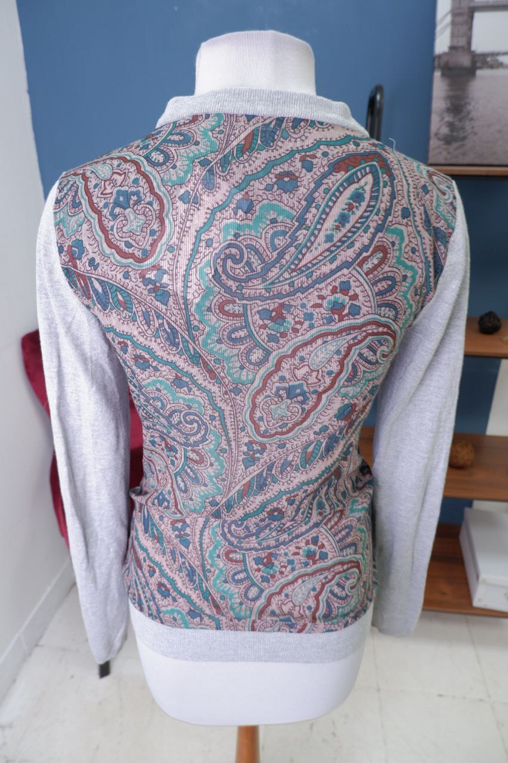 Кардиган Sela комбинированный 44 размер