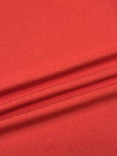 Трикотаж вискоза с эластаном punto milano алый