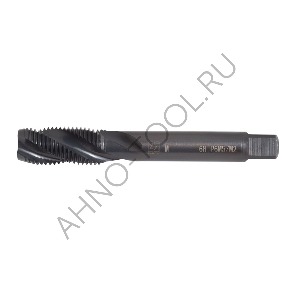 Метчик м/р М12х1,75 Р6М5/М2 ГОСТ 17933-72 BLACK OXIDE, с винтовой канавкой, ТОЧИНТЕХ