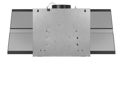 Каминная вытяжка Maunfeld MERSEY 90 Inox Glass BLACK