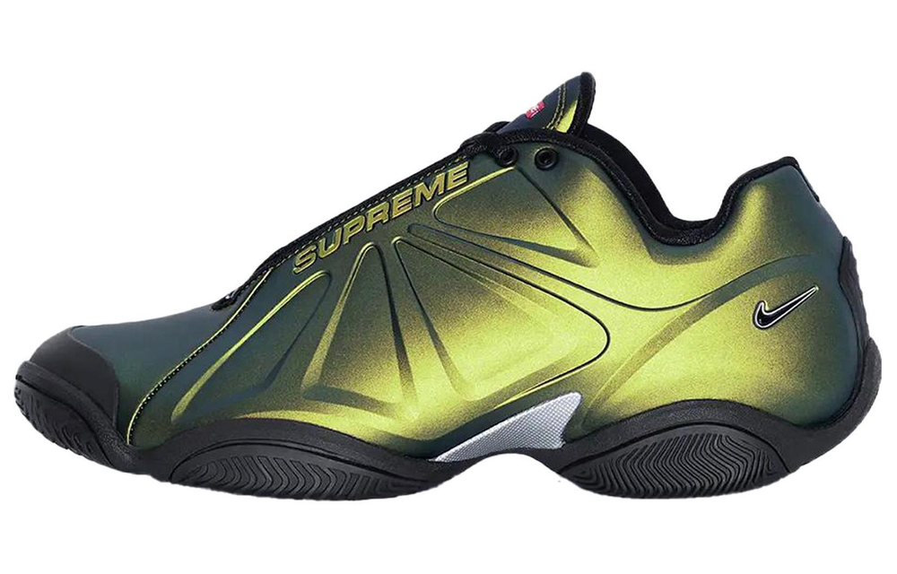 Кроссовки Supreme X Nike Air Zoom Courtposite "Metallic Gold"
