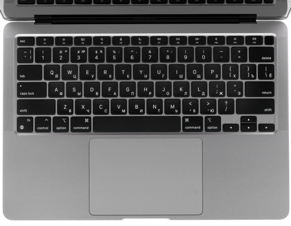 13.3" Ноутбук MacBook Air 2020 Space Grey (2560x1600, Intel Core i7, RAM 16ГБ, SSD 512ГБ, Intel Iris Plus Graphics, MacOS)