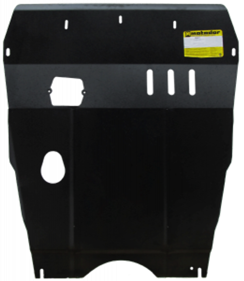 Защита картера Двигателя, КПП, Масляного фильтра. 2 мм, Сталь. для Suzuki Swift 2010-2017 MOTODOR.02417