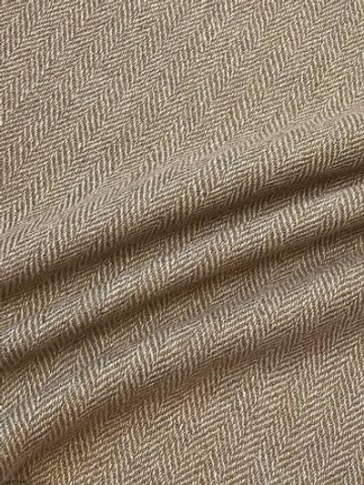 Лен костюмный Ralph Lauren в песочную елочку