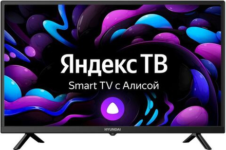 Телевизор Hyundai H-LED32BS5003, Яндекс.ТВ, 32", HD READY, черный