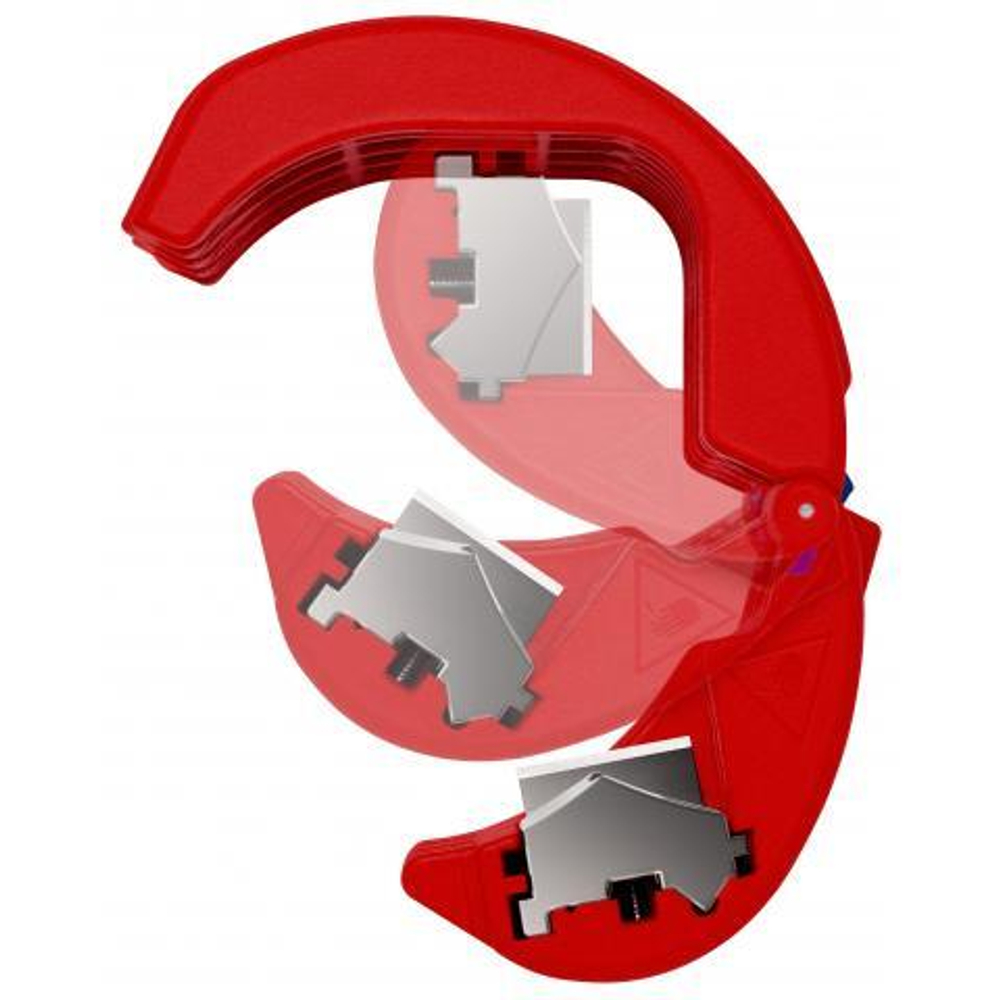 Труборез для пластиковых труб и уплотнительных втулок KNIPEX BiX® 902210BK