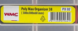 Органайзер пластмассовый 380x300x60мм WMC TOOLS WMC-PX.02
