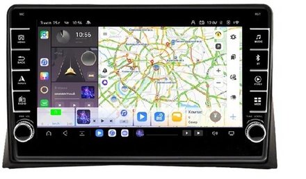 Магнитола для Volkswagen Multivan T5 2003-2015 - Carmedia OL-9121 (кнопки и крутилки) Android 13, TS20, 6+128Гб, CarPlay, 4G SIM-слот