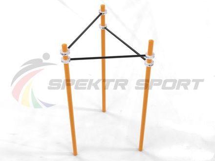 Комплекс турников Треугольник для Воркаут SP GTO-15_76mm 89