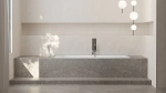 Ванна Salini Cascata S-Stone 170x75 104123M белая матовая