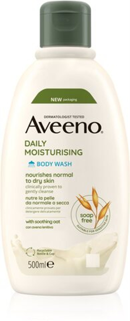 Aveeno Daily Moisturising Body Wash - интенсивно питательный крем для душа /   500  ml  / GTIN 3574661493183