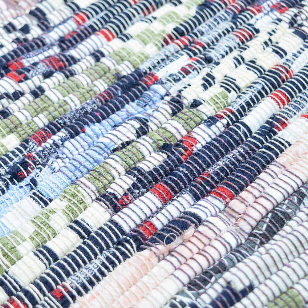 Коврик хлопковый лоскутный 40*70см, 6020