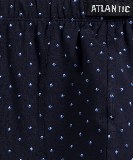 Трусы мужские боксеры (3шт), Atlantic 3MH-192,темно-синий + темно-синий + темно-синий