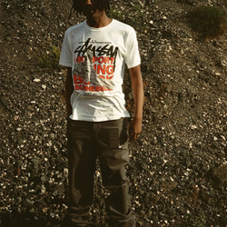 Футболки Stussy x OFF-WHITE Virgil Abloh World Tour Logo T, 3903640