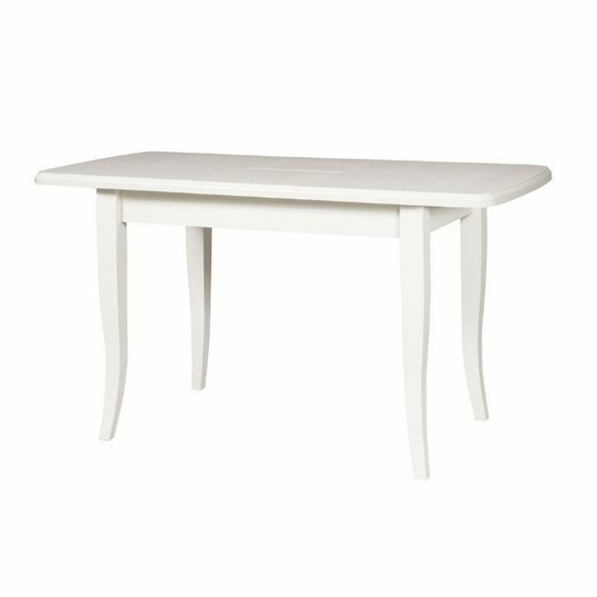 Обеденный стол Виртус 110(140)x70 (белый)