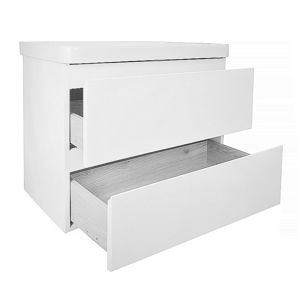 Тумба с раковиной Azario Мила 70 CS00082786 белая