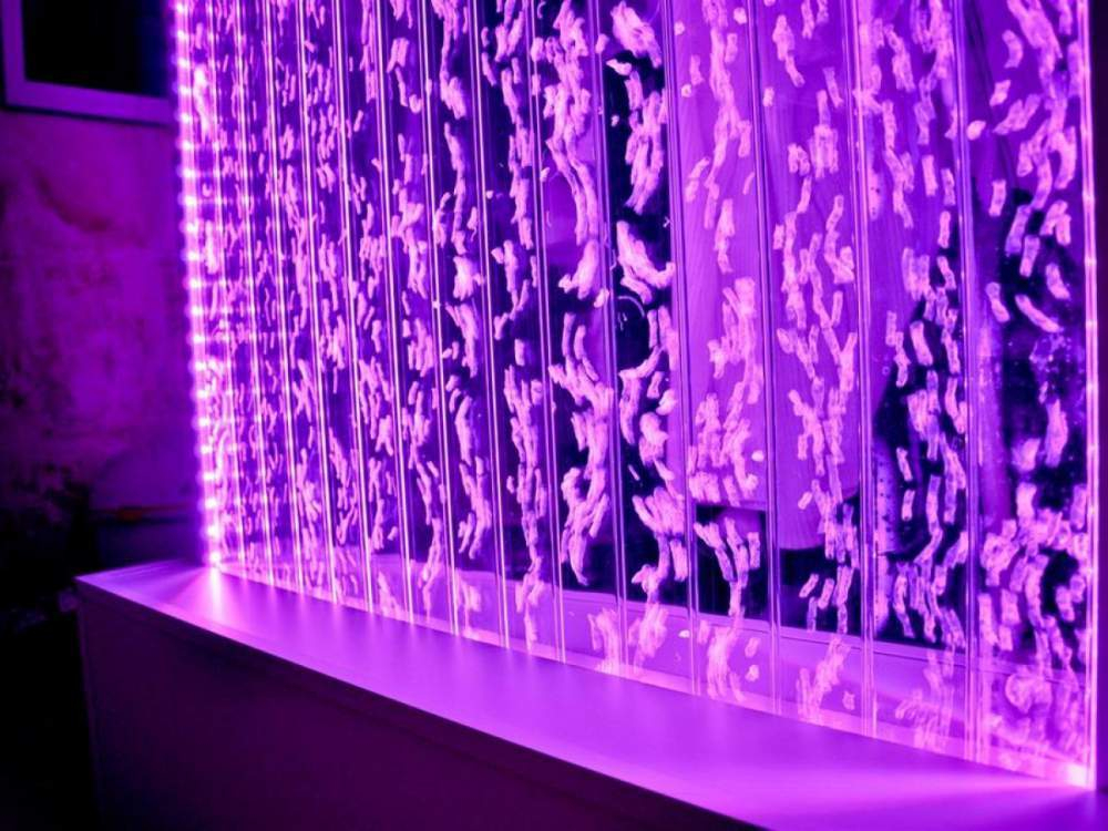 Интерактивная воздушно-пузырьковая панель с пультом управления