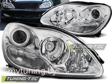 Фары передние CHROME для MERCEDES W220 S-KLASA 09.98-05.05
