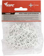Крестики для кафеля 2,0 мм, 200 шт. 16606