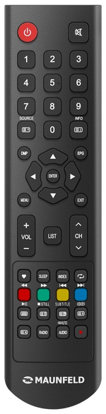 Телевизор MAUNFELD 24" Телевизор MLT24H01, HD 53 см черный